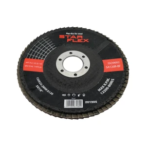 StarFlex disco de láminas para acero T29 125 mm – granulación 120
