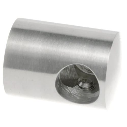PSG soporte final izquierdo de barandilla para barra ø 16 mm – AISI 304 satinado, montaje en superficie 000-983 (1)