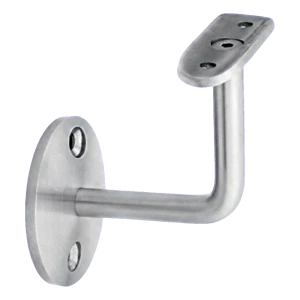 Soporte de pared para pasamanos de barandilla fi 42,4 mm – acero inoxidable AISI 304 satinado