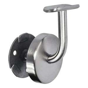 Fijación mural para pasamanos de barandilla fi 42,4 mm de acero inoxidable AISI 304 – satinado