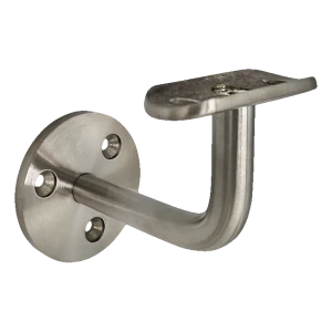 Soporte mural para pasamanos de barandilla Ø 60 mm – acero inoxidable AISI 304 satinado, sistema 42,4 mm