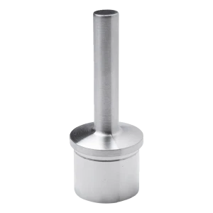 PSG soporte de pasamanos para soldadura ø14 H80 mm – acero inoxidable AISI 304, sistema 42,4 mm