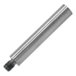 Varilla de soporte para pasamanos fi 12×75 mm AISI 304 – rosca M8/M6, satinado