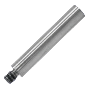 Barra de soporte de pasamanos fi 12×75 mm con rosca M8 – acero inoxidable AISI 304 satinado