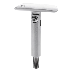 Varilla articulada de soporte para pasamanos ø 14×75 mm – acero inoxidable AISI 304, satinado