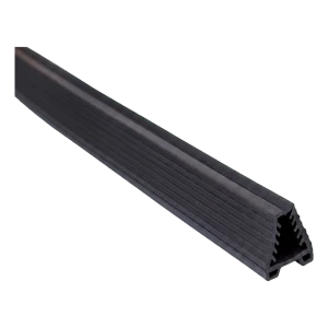 Junta para pasamanos de barandilla en cristal 16–17,5 mm, perfil 24x24 mm, longitud 5 m