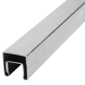 PSG Pasamanos superpuesto sobre cristal 40x40 mm AISI 304 satinado – 2500 mm 001-082 (1)