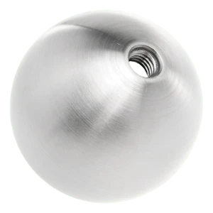 Bola roscada para barandillas ø50 mm acero inoxidable AISI 304 satinado, rosca M8