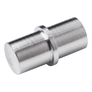 Conector recto para barandilla de tubo ø 12 mm – acero inoxidable AISI 304 satinado