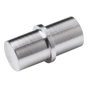 Conector recto para barandilla para tubo Ø 16 mm – acero inoxidable AISI 304, satinado