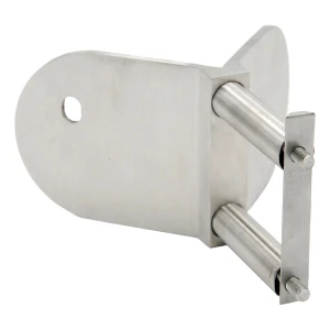 PINOX anclaje esquinero exterior para poste de barandilla 42,4 mm – AISI 304 satinado