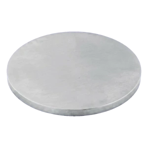 Tapón plano para soldar Ø 70 mm – acero inoxidable AISI 304 satinado