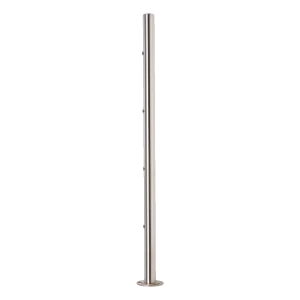 PINOX – poste de barandilla intermedio ø 42,4 mm inoxidable AISI 304 satinado