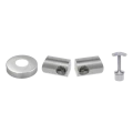 PSG poste de balaustrada esquinero de acero AISI 304 ø42,4 mm H1060 mm con soportes para tubos ø12 mm 001-206 (3)