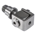 PSG Bisagra de puerta para soldar M20 – acero inoxidable AISI 304, satinado 001-221 (1)