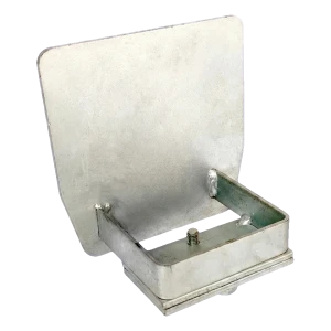 PSG terminación de perfil de rodadura para puerta corredera – riel 140×140 mm acero