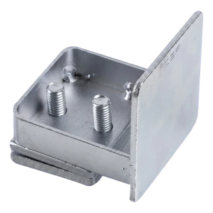 PSG terminación del perfil del carril de puerta corredera autoportante 60×60 mm – galvanizada