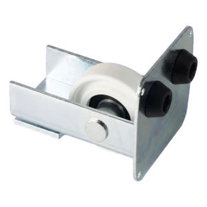Comunello CGA-347P – rodillo de guía con rueda de nylon para perfil de puerta corredera