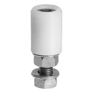 PSG rodillo guía para puerta corredera FI 30 mm blanco