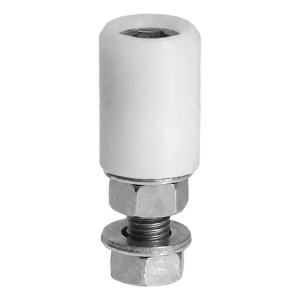PSG rodillo guía FI 33 mm blanco para puertas correderas
