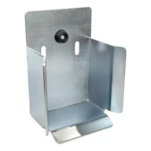 PSG soporte de tope para puerta corredera en carril 140×140 mm de acero