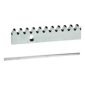PSG – cremallera de acero galvanizado para puertas correderas 1000 × 8 mm, módulo 4