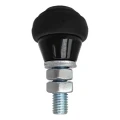 PSG rodillo guía con goma ø 31 mm para puertas correderas con vástago M10 001-276 (1)