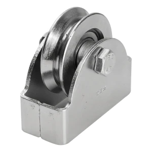 PSG – rodillo de acero tipo V fi 68 mm para puerta corredera con carril