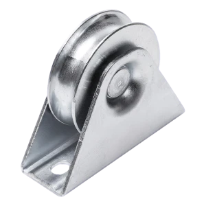 PSG rueda corredera de portón 'O' fi 68 mm para riel redondo – 150 kg