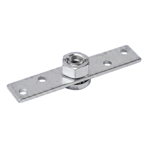 PSG placa de montaje de acero 38 para carro de puerta corredera 150×25 mm