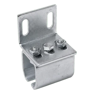 PSG soporte lateral para carril de puerta corredera 50×46 mm – galvanizado, regulable