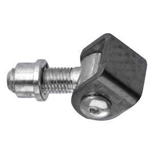 Bisagra regulable para soldadura M18 PSG de acero galvanizado para cancelas y puertas