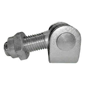 Bisagra de portón ajustable para soldar M20 de acero galvanizado