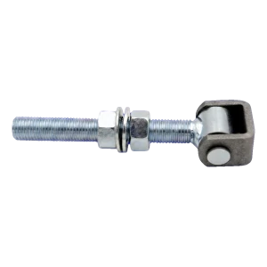 Bisagra regulable larga M16 para puertas batientes – acero galvanizado (seeger)