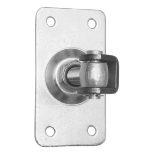 PSG bisagra regulable para puertas con placa rectangular M16 120×75 mm galvanizada
