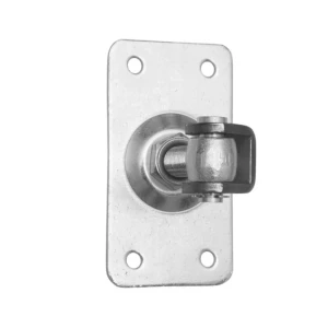 Bisagra ajustable para puerta con placa rectangular M20 160×85 mm galvanizada
